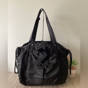 Lululemon Black Large Shoulder Travel Bag